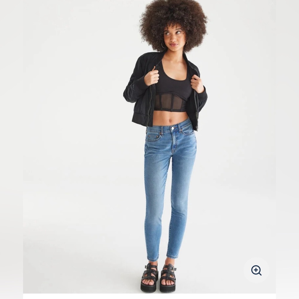 Aeropostale seriously stretchy high rise jagging recycled bottles Size 12R